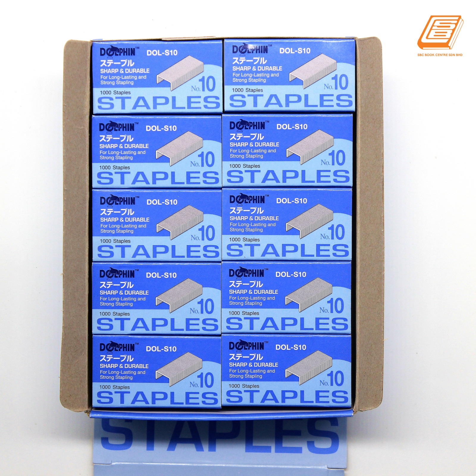 Dolphin - Staples No.10 - (DOL-S10:20BXS)