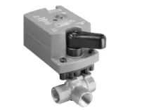 VG1000 Series Three-Way,Non-Spring-Return, Stainless Steel  Ball and Stem Ball Valve Assemblies