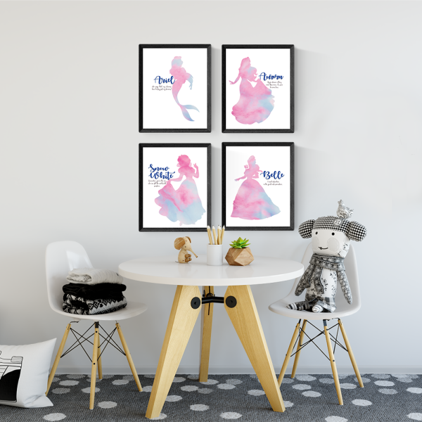 Disney Princess Disney Princess Wall Decor Poster Johor Bahru, JB, Johor, Taman Mount Austin. Printing, Supplier, Supply, Advertising, Design | Phoenix Print & Design