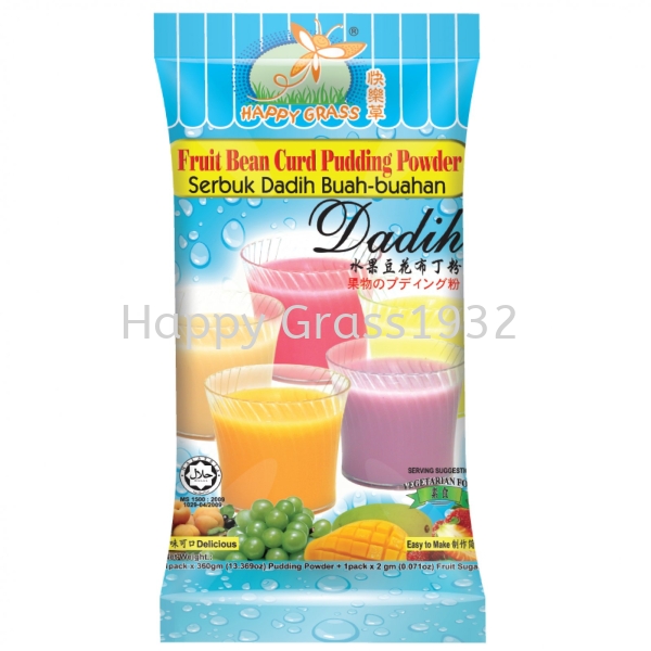 Fruit Beancurd Pudding Powder With Ros Bandong Flavor Fruit Beancurd Pudding Powder Pudding Powder Johor Bahru (JB), Malaysia, Pontian Supplier, Suppliers, Supply, Supplies | Happy Grass Products Sdn Bhd