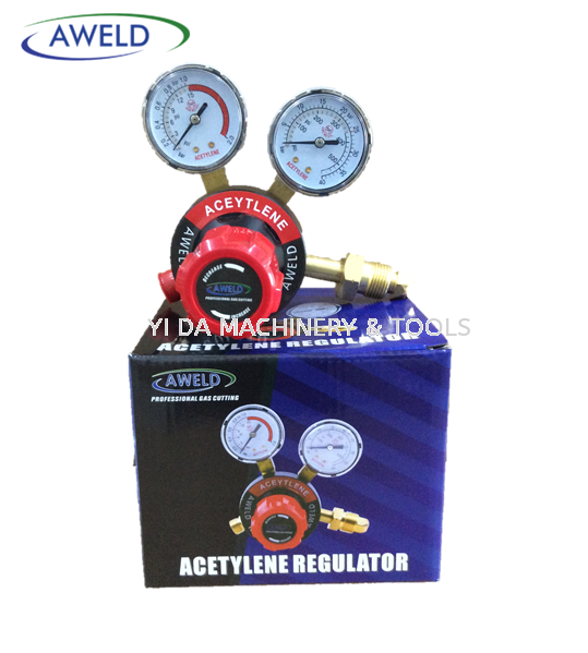 Aweld Acetylene Regulator g350 Welding Accessories Kuala Lumpur (KL), Malaysia, Selangor, Kepong Supplier, Suppliers, Supply, Supplies | YI DA MACHINERY & TOOLS