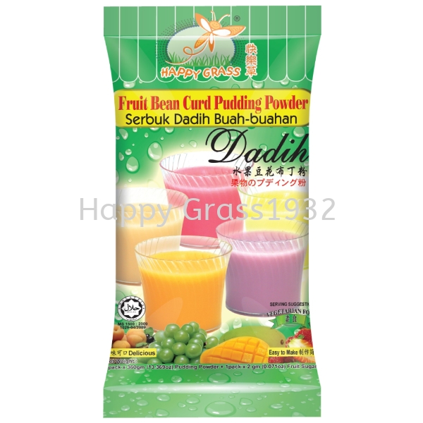 FRUIT BEAN CURD PUDDING POWDER(GREEN) Pudding Powder Johor Bahru (JB), Malaysia, Pontian Supplier, Suppliers, Supply, Supplies | Happy Grass Products Sdn Bhd
