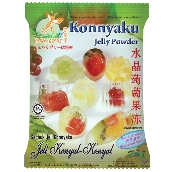 KONNYAKU JELLY ORIGINAL Jelly Powder Johor Bahru (JB), Malaysia, Pontian Supplier, Suppliers, Supply, Supplies | Happy Grass Products Sdn Bhd