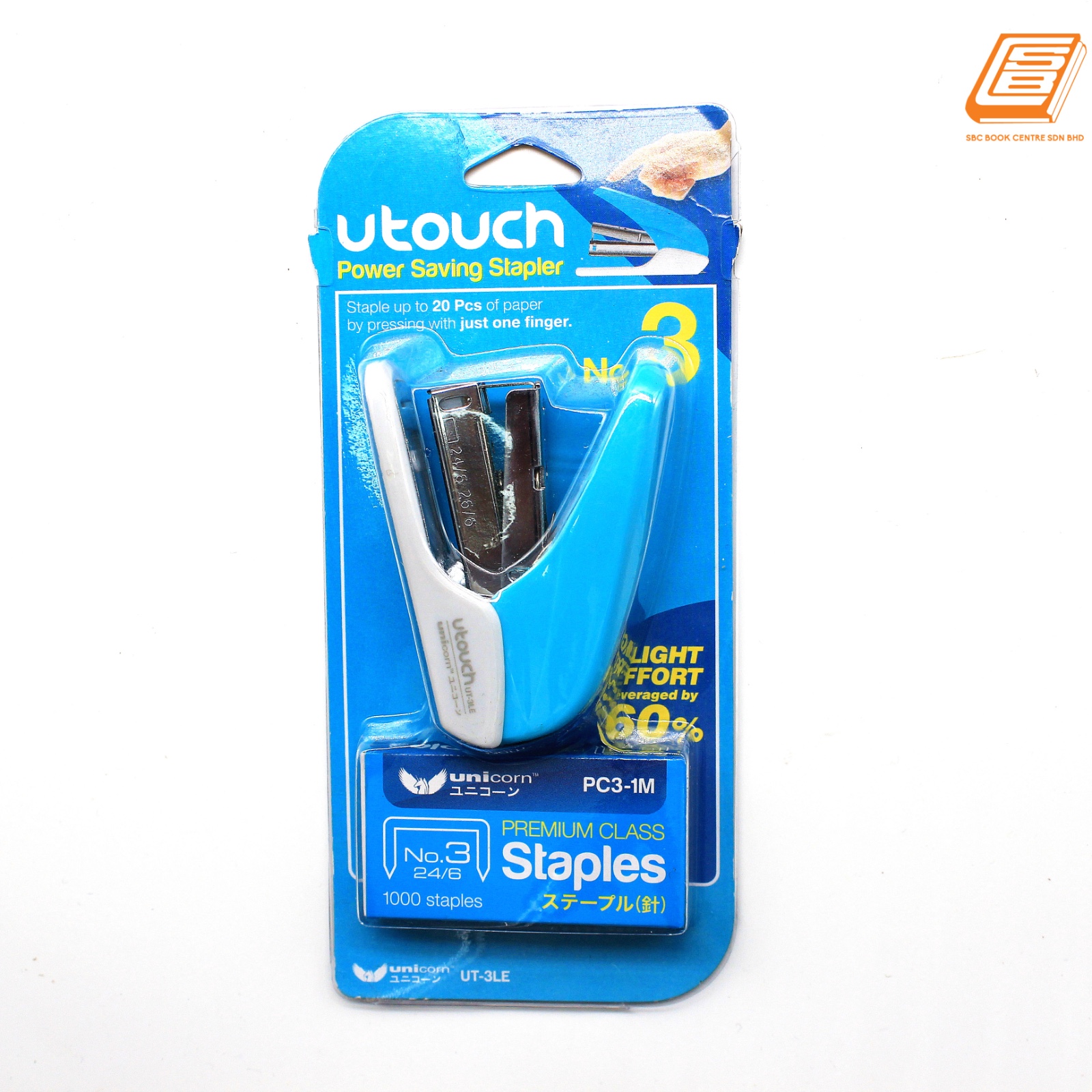 Unicorn - UTouch Power Saving Stapler No 3 - (UT-3LE)