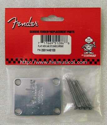 Fender Guitar Neckplate 099-1445-100 Guitar Neckplate Guitar Parts Guitars Johor Bahru JB Malaysia Supply Supplier, Services & Repair | HMI Audio Visual Sdn Bhd