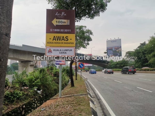 Road Sign  Billboard & Giant Banner Kuala Lumpur (KL), Malaysia, Selangor, Mont Kiara Manufacturer, Supplier, Supply, Supplies | Intergate Solutions Sdn Bhd