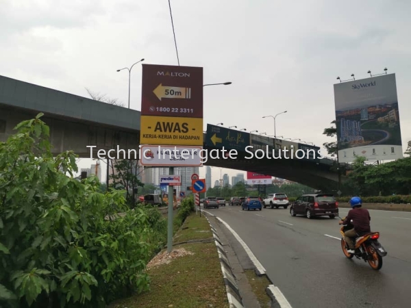 Road Sign  Billboard & Giant Banner Kuala Lumpur (KL), Malaysia, Selangor, Mont Kiara Manufacturer, Supplier, Supply, Supplies | Intergate Solutions Sdn Bhd