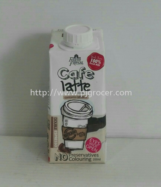 Cafe Latte Farm Fresh Milk Beverages Petaling Jaya (PJ), Selangor, Malaysia, Kuala Lumpur (KL) Supplier, Suppliers, Supply, Supplies | PJ GROCER SDN BHD