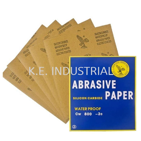 Eagle Abrasive Sand Paper (100pcs/pkt) Sand Paper Abrasive Selangor, Klang, Malaysia, Kuala Lumpur (KL) Supplier, Suppliers, Supply, Supplies | K.E. Industrial Supply Sdn Bhd