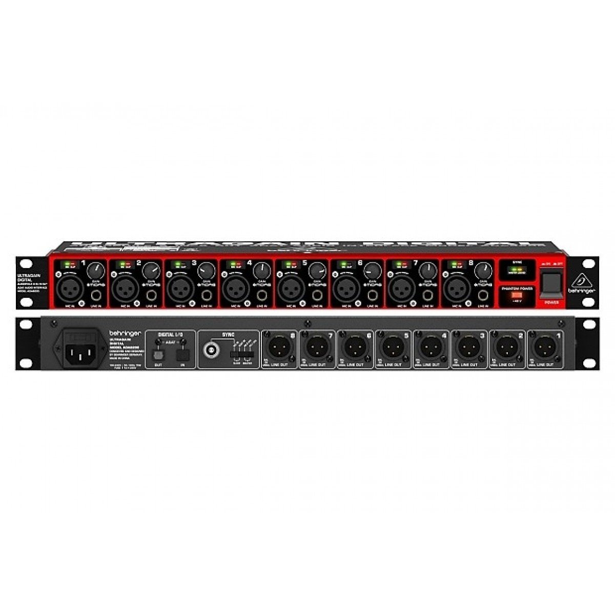 Behringer ADA8200 Microphone Preamp Behringer Amplifier Johor Bahru JB  Malaysia Supply Supplier