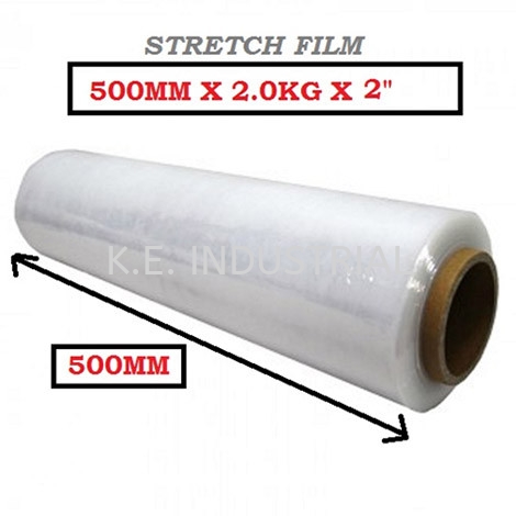 Stretch Film 2.0kg 500MM 2'' Packaging Products Selangor, Klang, Malaysia, Kuala Lumpur (KL) Supplier, Suppliers, Supply, Supplies | K.E. Industrial Supply Sdn Bhd