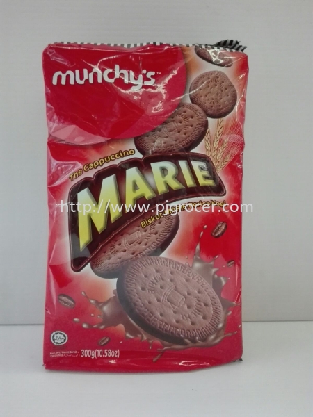 Munchy Marie Cappuccino 300gm Munchy's Biscuit Food Petaling Jaya (PJ), Selangor, Malaysia, Kuala Lumpur (KL) Supplier, Suppliers, Supply, Supplies | PJ GROCER SDN BHD