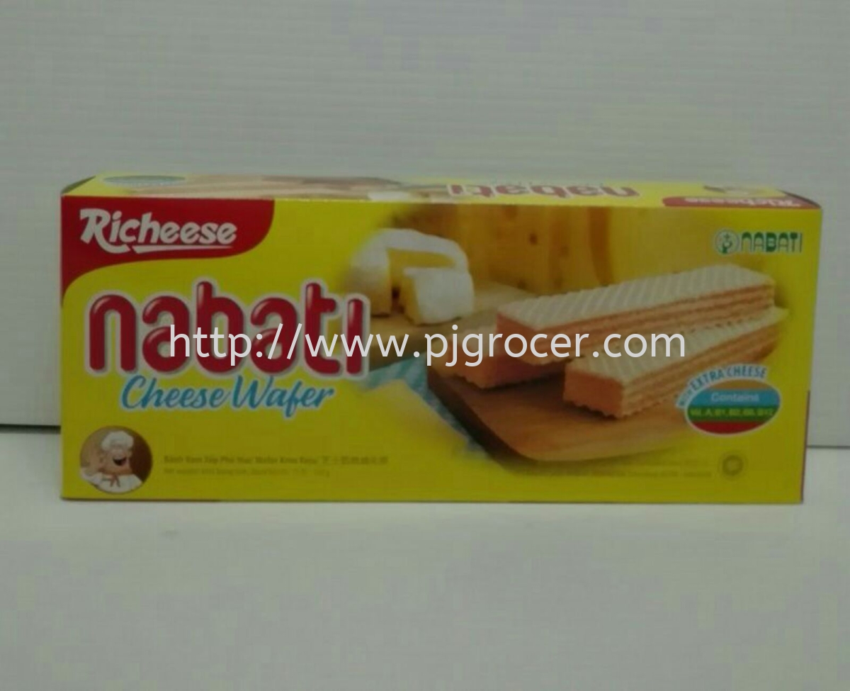 Nabati Cheese Waffer Richeese Snack Confectionery Food Petaling Jaya Pj Selangor Malaysia Kuala Lumpur Kl