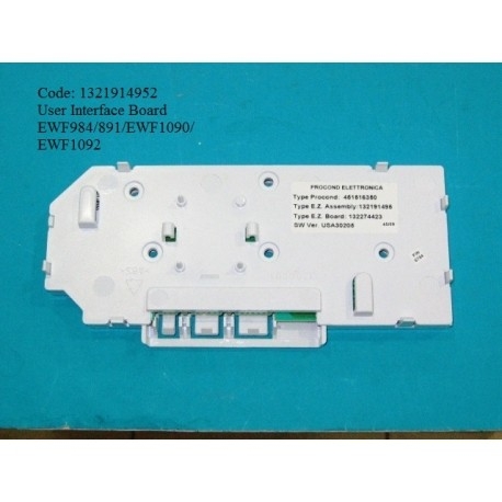 Code: 1321914952 User Interface Board PCB Board Washing Machine Parts Melaka, Malaysia Supplier, Wholesaler, Supply, Supplies | Adison Component Sdn Bhd