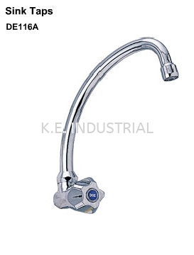 DOE DE116A - WALL MOUNTED SINK TAP WITH 8" SWIVEL ANTI S/AERATOR Bathroom Accessories Selangor, Klang, Malaysia, Kuala Lumpur (KL) Supplier, Suppliers, Supply, Supplies | K.E. Industrial Supply Sdn Bhd