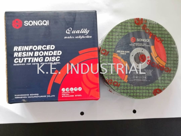 SONGQI Cutting Disc Cutting Disc/ Stone/ Wheel Abrasive Selangor, Klang, Malaysia, Kuala Lumpur (KL) Supplier, Suppliers, Supply, Supplies | K.E. Industrial Supply Sdn Bhd