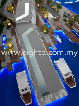 MRCB Penang Central - 3D Professional Model Making Design