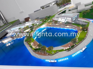 MRCB Penang Central - 3D Professional Model Making Design