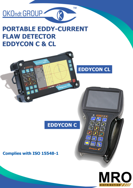 Portable Eddy Current Flaw Detector Eddy C & CL Eddy-current Flaw Detectors Eddy-current Testing OKOndt GROUP Selangor, Malaysia, Kuala Lumpur (KL), Shah Alam Supplier, Suppliers, Supply, Supplies | MRO Distribution Sdn Bhd