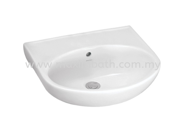 BOSTON 500 Wall Hung Basin Bathroom Basin Bathroom Collection Puchong, Selangor, Kuala Lumpur (KL), Malaysia Supplier, Suppliers, Supplies, Supply | Maxim Bath & Kitchen Gallery Sdn Bhd