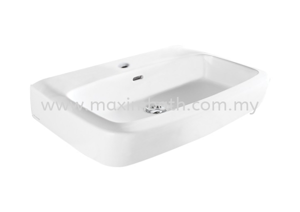 LUCCA 650 Wall Hung Basin Bathroom Basin Bathroom Collection Puchong, Selangor, Kuala Lumpur (KL), Malaysia Supplier, Suppliers, Supplies, Supply | Maxim Bath & Kitchen Gallery Sdn Bhd