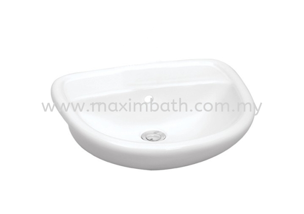 VENICE Semi-Recessed Basin Bathroom Basin Bathroom Collection Puchong, Selangor, Kuala Lumpur (KL), Malaysia Supplier, Suppliers, Supplies, Supply | Maxim Bath & Kitchen Gallery Sdn Bhd