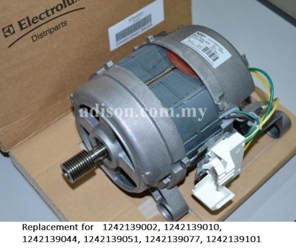  Code: 1242139085 Electrolux Motor 9 Wire Motor for Front Loading Washer / Dryer Washing Machine Parts Melaka, Malaysia Supplier, Wholesaler, Supply, Supplies | Adison Component Sdn Bhd