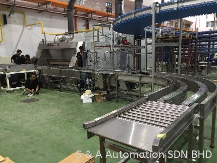 Chain curve conveyor Chain Conveyor Conveyors Malaysia, Selangor, Kuala Lumpur (KL), Klang Supplier, Suppliers, Supply, Supplies | S & A Automation Sdn Bhd