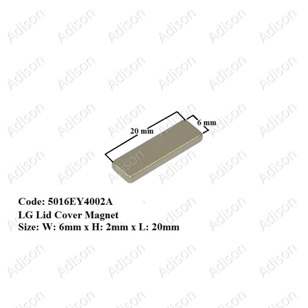 Code: 5016EY4002A LG Lid Cover Magnet Drain Motor / Gear Motor Washing Machine Parts Melaka, Malaysia Supplier, Wholesaler, Supply, Supplies | Adison Component Sdn Bhd