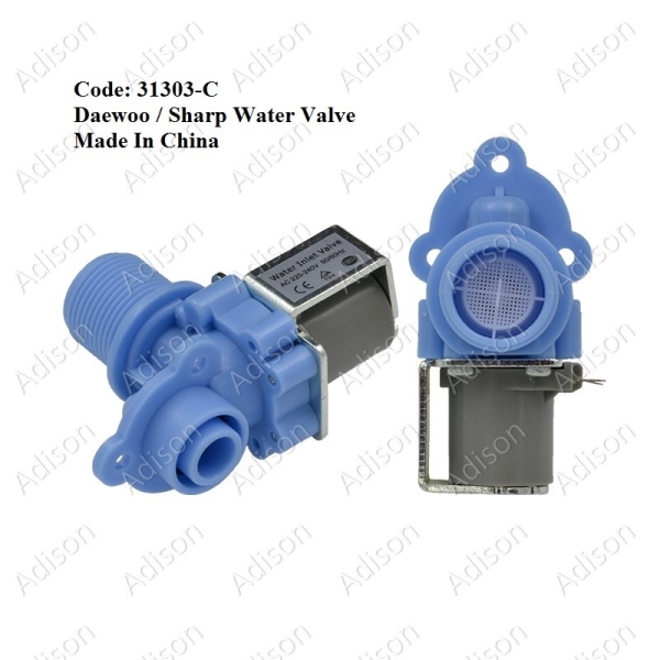 Code: 31303-C Daewoo Water Valve ( China ) Water Valve / Inlet Valve Washing Machine Parts Melaka, Malaysia Supplier, Wholesaler, Supply, Supplies | Adison Component Sdn Bhd