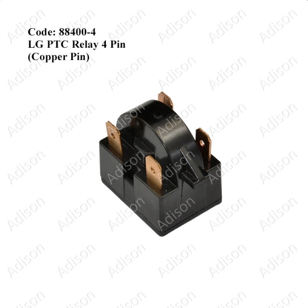 (Out of Stock) Code: 88400-4 LG 4 Pin PTC Relay Overload / Relay Refrigerator Parts Melaka, Malaysia Supplier, Wholesaler, Supply, Supplies | Adison Component Sdn Bhd