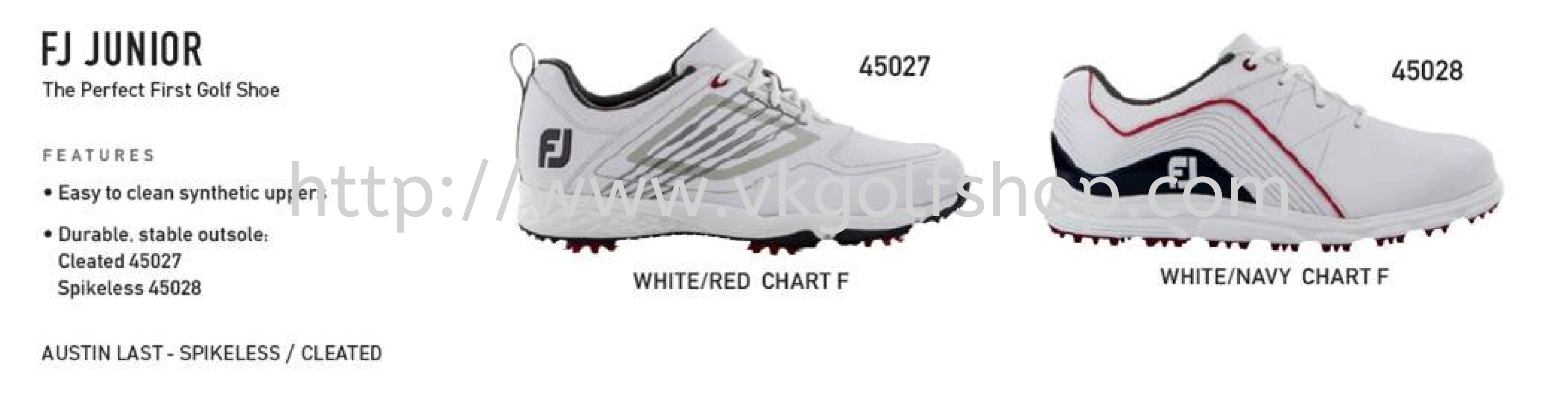 FJ Junior 2019/2020 Golf Shoes