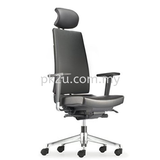 PK-ECLC-20-H-N1-Clover High Back Chair Leather Chair Leather Office Chair Office Chair Johor Bahru (JB), Malaysia Supplier, Manufacturer, Supply, Supplies | PK Furniture System Sdn Bhd