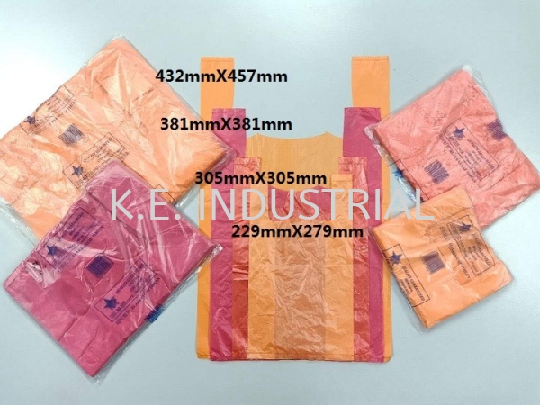 T-Shirt Plastic Bag Packaging Products Selangor, Klang, Malaysia, Kuala Lumpur (KL) Supplier, Suppliers, Supply, Supplies | K.E. Industrial Supply Sdn Bhd