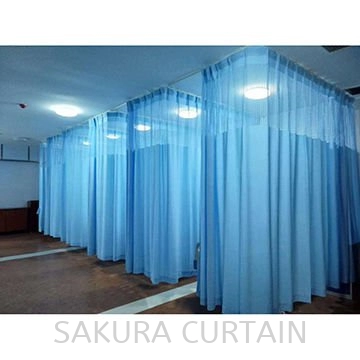 Cubicle curtain track 