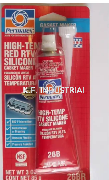 High Temp RTV Silicone Gasket Maker Adhesive Selangor, Klang, Malaysia, Kuala Lumpur (KL) Supplier, Suppliers, Supply, Supplies | K.E. Industrial Supply Sdn Bhd