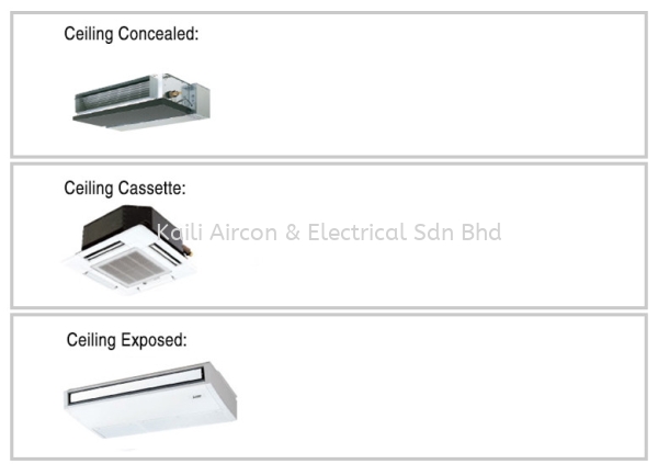 MITSUBISHI DUCTED PACKAGE / CASSETTE TYPE / CEILING EXPOSED MITSUBISHI ELECTRIC Johor Bahru (JB), Malaysia, Skudai Supplier, Installation, Supply, Supplies | Kaili Aircon Trading Sdn Bhd