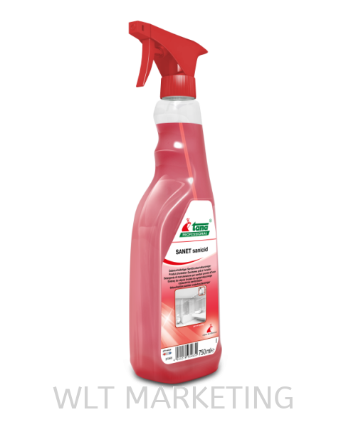 Disinfection Cleaner - Sanet Sanicid 750ml Green Chemical (Eco-Friendly) Chemical Johor Bahru (JB), Malaysia, Taman Ekoperniagaan Supplier, Suppliers, Supply, Supplies | WLT Marketing Sdn Bhd