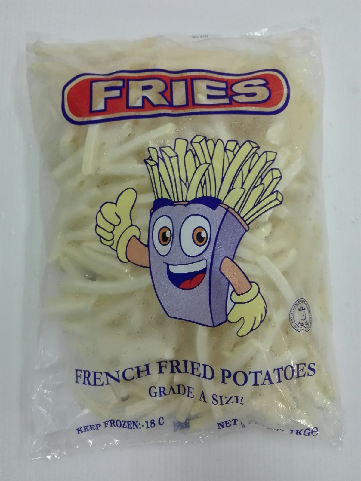 Fries French Fried Potatoes ShoeString 1kg