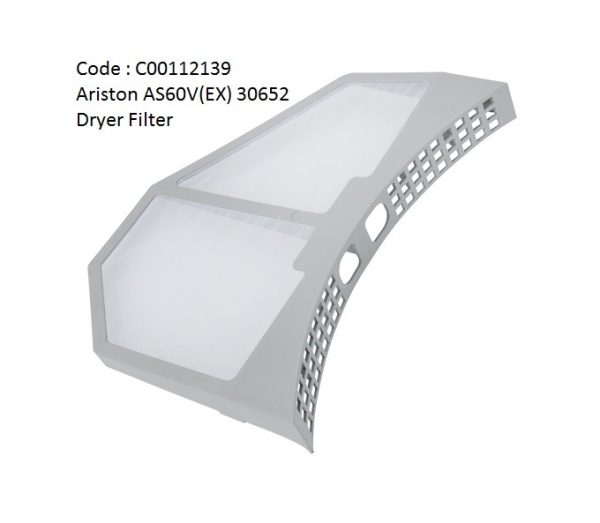 (Out of Stock) Code: C00112139 Dryer Filter for Ariston Dryer AS60V Dryer Accessories Tumble Dryer Parts Melaka, Malaysia Supplier, Wholesaler, Supply, Supplies | Adison Component Sdn Bhd