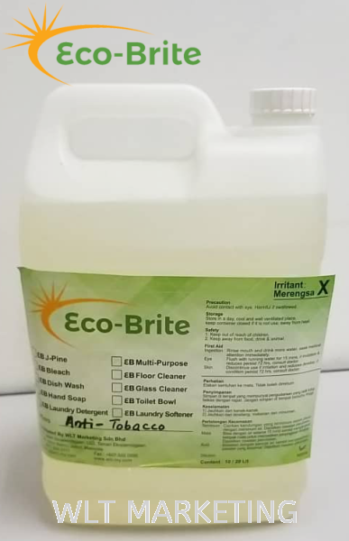 Anti-Tobacco  Eco-Brite Chemical Johor Bahru (JB), Malaysia, Taman Ekoperniagaan Supplier, Suppliers, Supply, Supplies | WLT Marketing Sdn Bhd