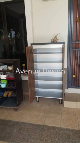 Shoe Cabinet Works at Kepong