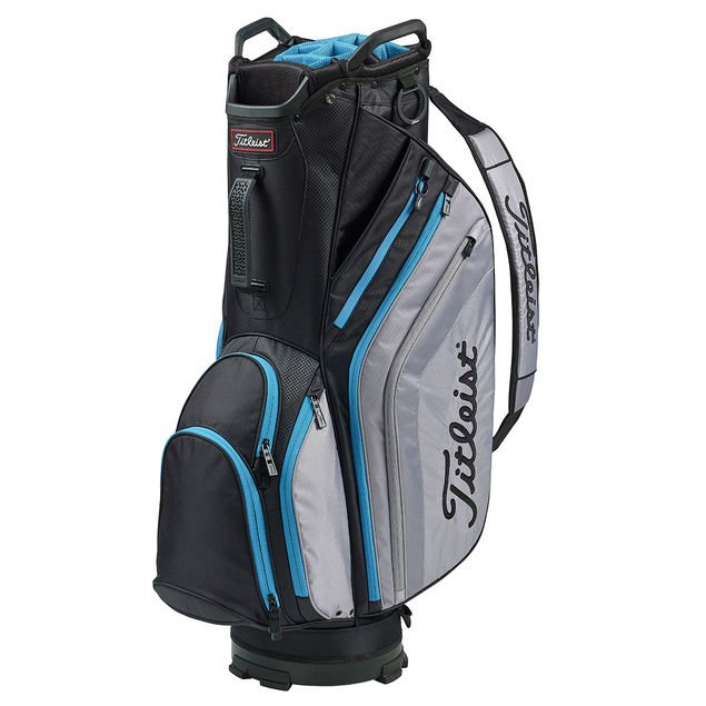 Titleist Lightweight Cart Bag Black/Light Blue/Charcoal Turquoise Series 2019/2020