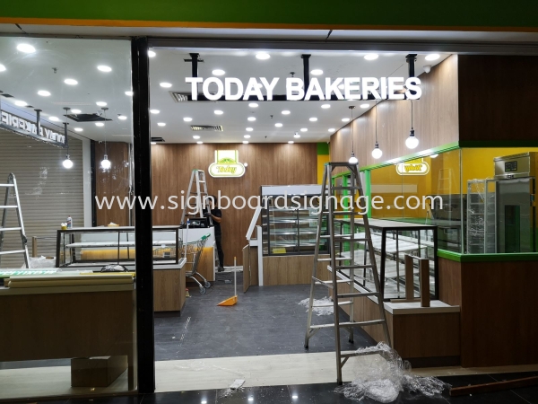 Today Bakeries # 3D signage  3D BOX UP LED SIGNAGE Klang, Selangor, Malaysia, Kuala Lumpur (KL), Pahang, Kuantan Manufacturer, Maker, Supplier, Supply | Dynasty Print Solution