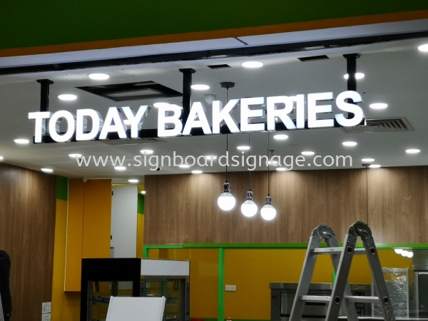 Today Bakeries # 3D signage  3D BOX UP LED SIGNAGE Klang, Selangor, Malaysia, Kuala Lumpur (KL), Pahang, Kuantan Manufacturer, Maker, Supplier, Supply | Dynasty Print Solution