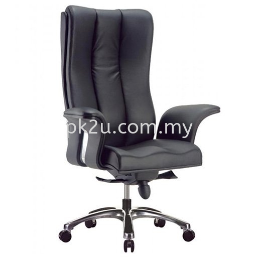 PK-DTLC-3-H-C1-Wings High Back Chair Director Leather Chair Leather Office Chair Office Chair Johor Bahru (JB), Malaysia Supplier, Manufacturer, Supply, Supplies | PK Furniture System Sdn Bhd