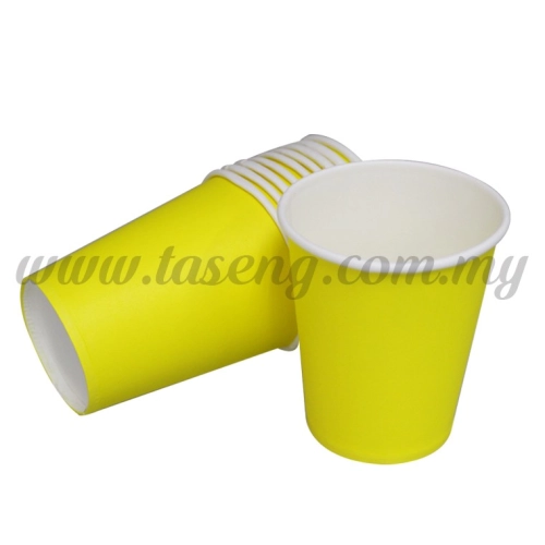 Paper Cup Plain Yellow 10pcs (P-PC-PY2)