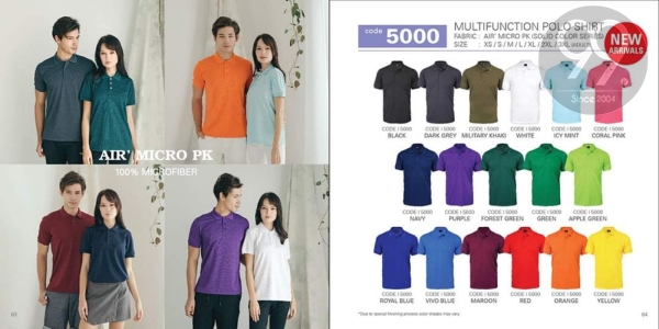 Polo T-Shirt (Microfiber) ENZO Polo T-shirt (Microfiber) Apparel Ready Make Products Selangor, Malaysia, Kuala Lumpur (KL), Kajang Uniform, Manufacturer, Supplier, Supply | 99 Uniform Factory Sdn Bhd