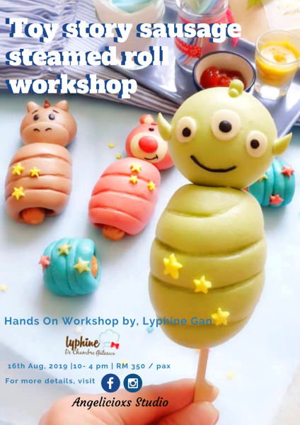 Toy Story's Sausage Steamed  Roll Workshop  Parents and Kids Class   Baking & Culinary Kuala Lumpur (KL), Malaysia, Selangor, Danau Desa Class, Lesson, Workshop | Angelicioxs Studio