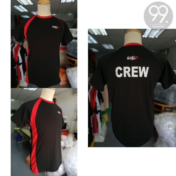 Crew Tshirt Basic Tee Round Neck & V Neck Custom Made Selangor, Malaysia, Kuala Lumpur (KL), Kajang Uniform, Manufacturer, Supplier, Supply | 99 Uniform Factory Sdn Bhd